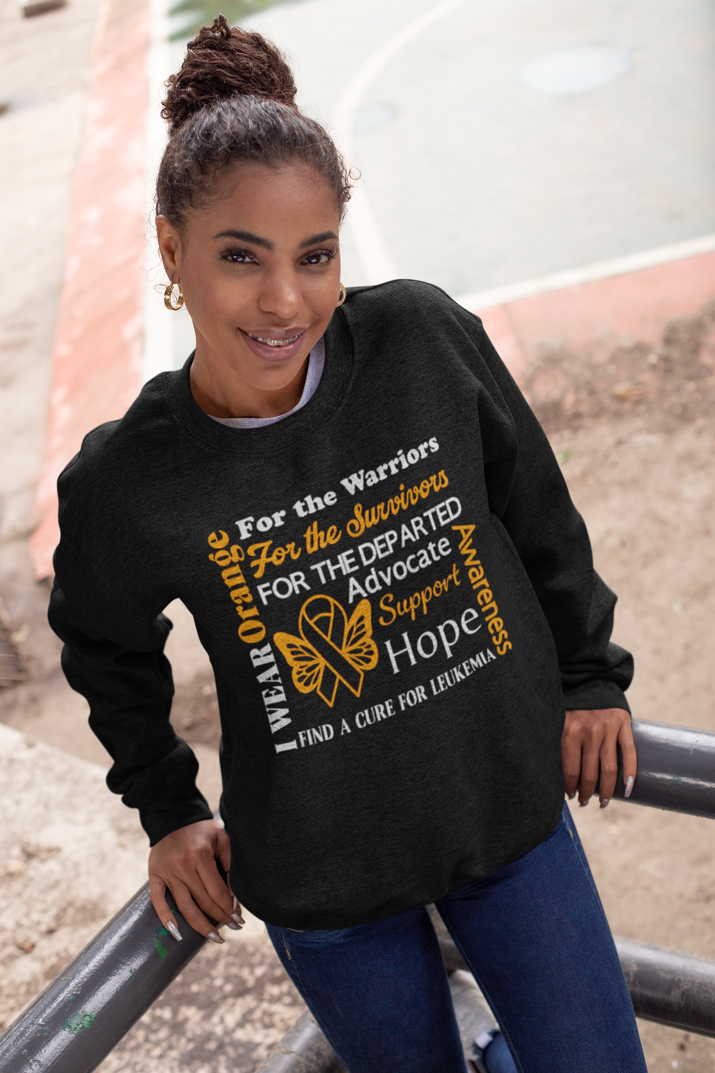 Find a Cure for Leukemia - Unisex Sweatshirt
