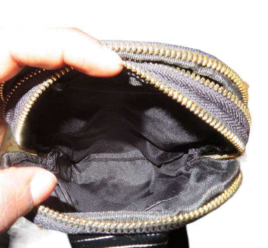 On the Go Pearl (bolso negro Queen Sling)