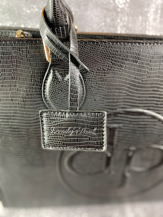 Classy Pearl (Black Tote)