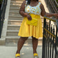 Sunflower Skater Dress