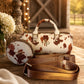 Confident Pearl - Brown Cow Print