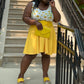 Sunflower Skater Dress