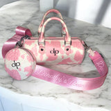 Confident Pearl - Pink Cow Print