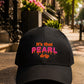 Hot Pink & Orange Pearl Drip Flex Fit Hat