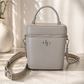 The Unforgettable Pearl – Gray Top Handle Bag