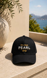 White & Gold Flex Fit Hat